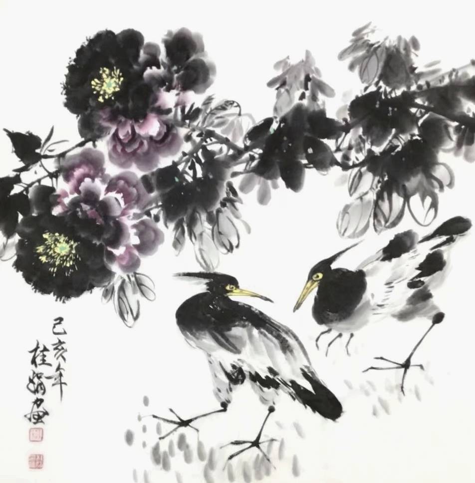 江苏|诠释色彩的无限魔力——赏画家孙桂娟的写意牡丹