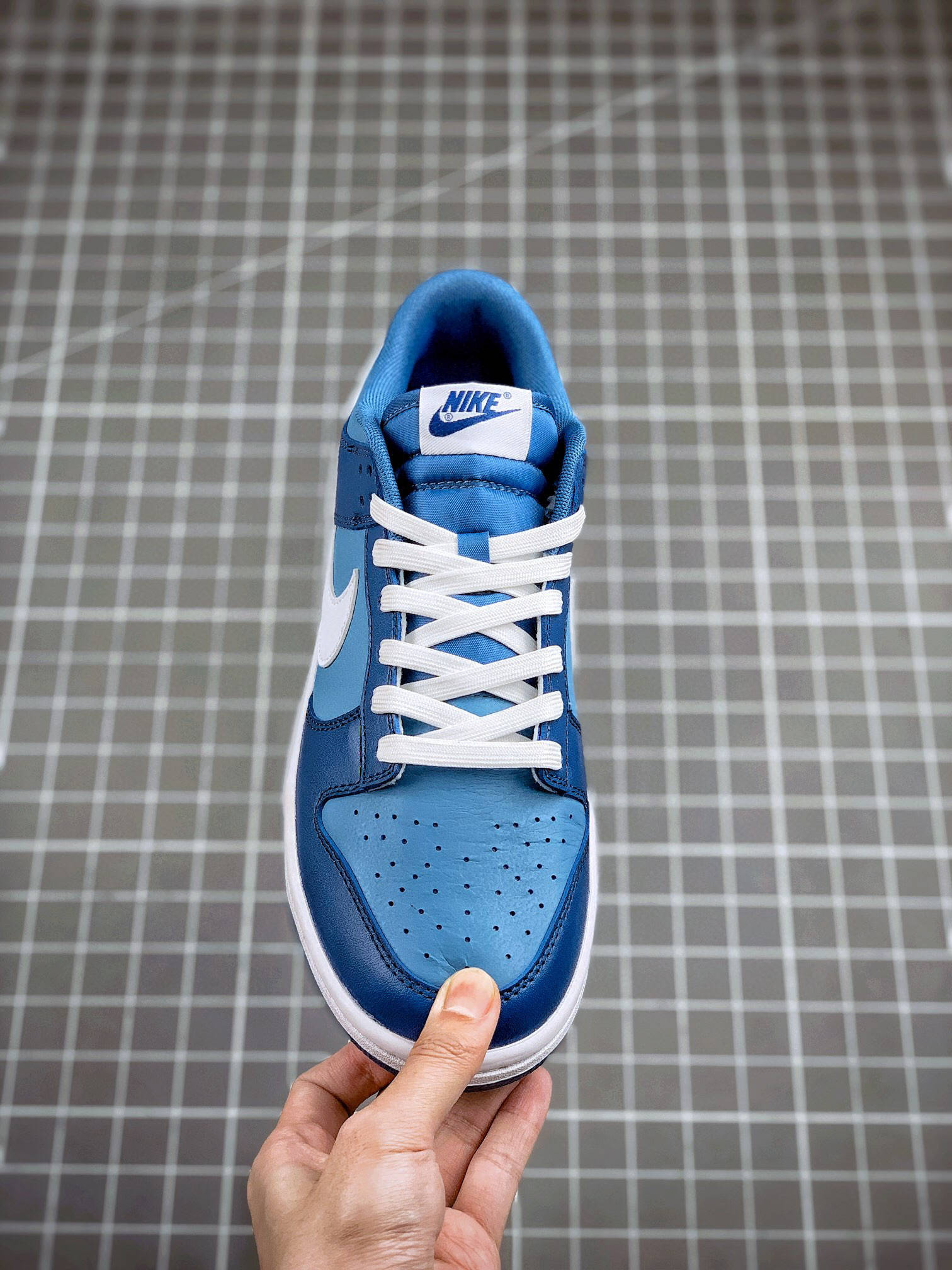 耐克 nike sb dunk low dark marina blue 黑暗滨海蓝低帮运动鞋