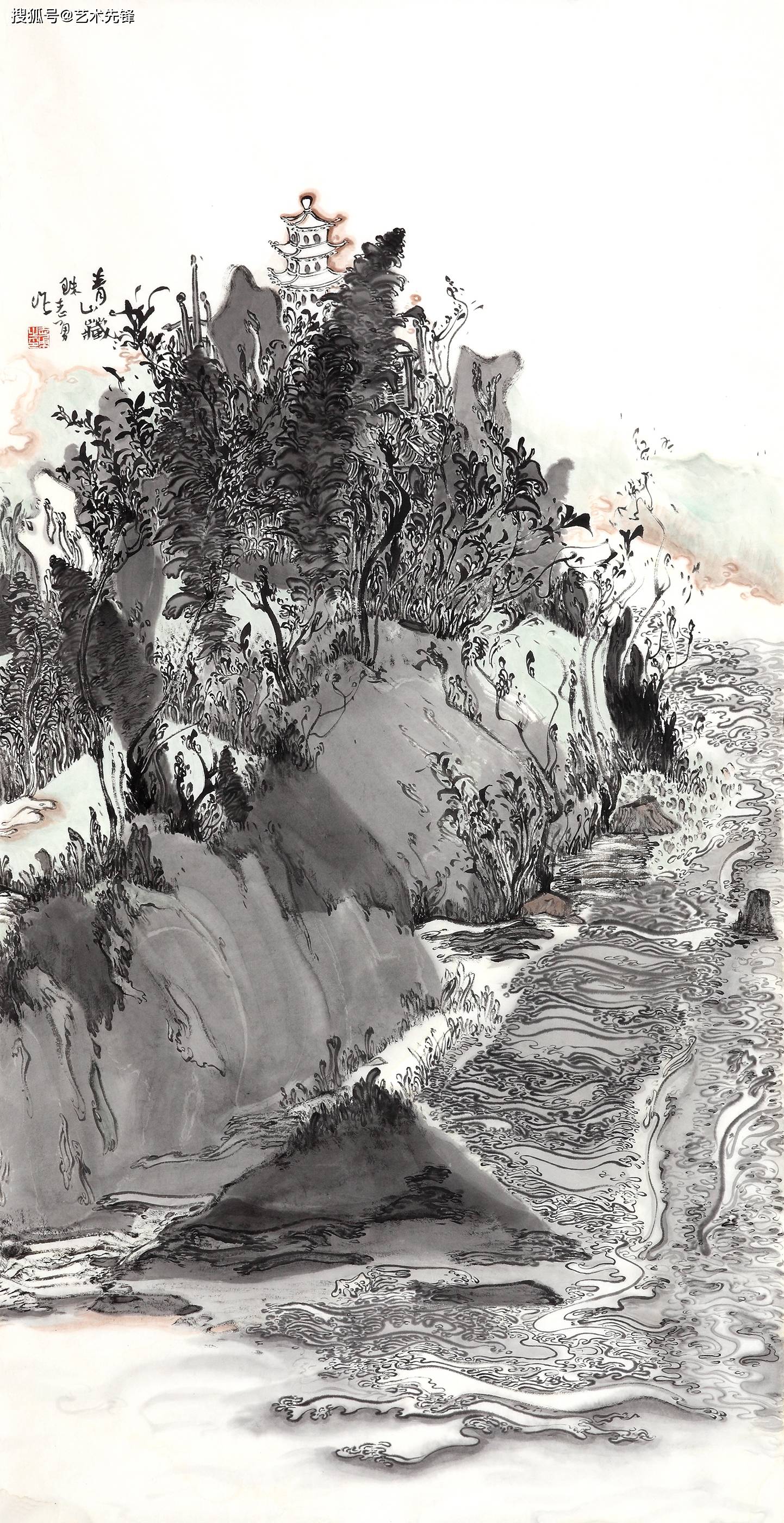 艺术先锋张志勇有独立艺术观点和画面风格的画家