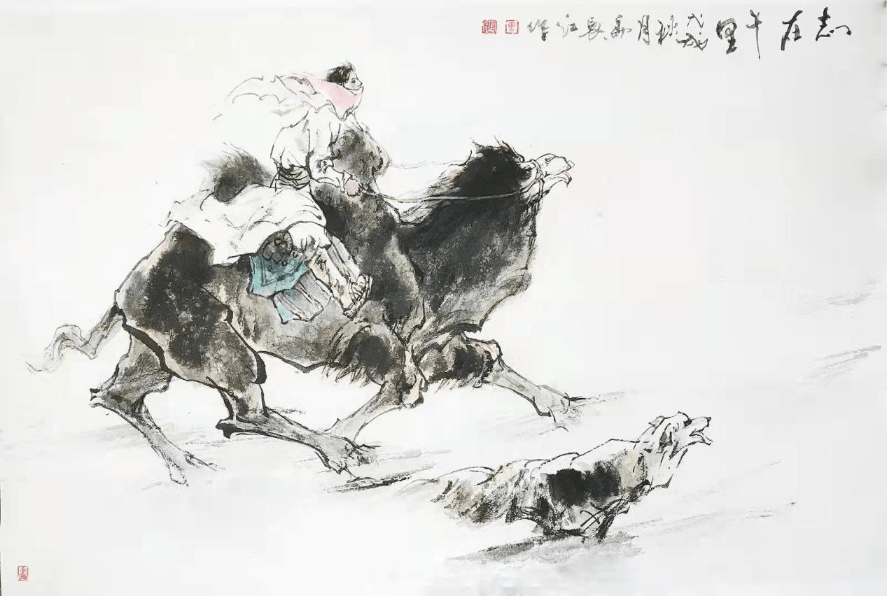 2022中国书画名家新春大拜年画家马长江