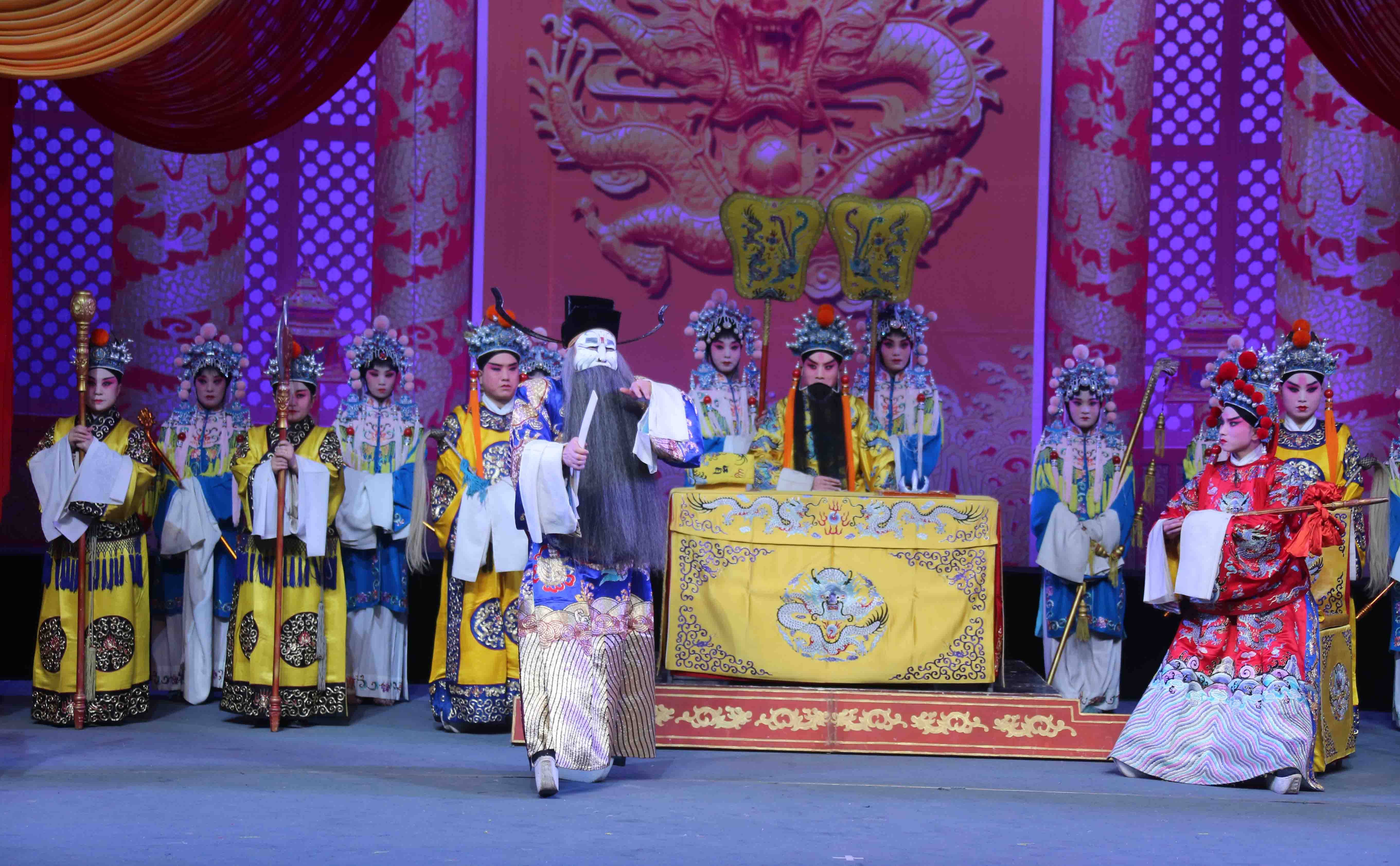 正月里长治市上党梆子剧团在潞安剧院上演《闯幽州》_杨继业_潘仁美