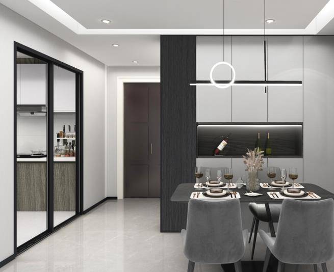 瓷砖在积木家装修完工，打扫干净忍不住晒晒，看看装修效果怎么样？