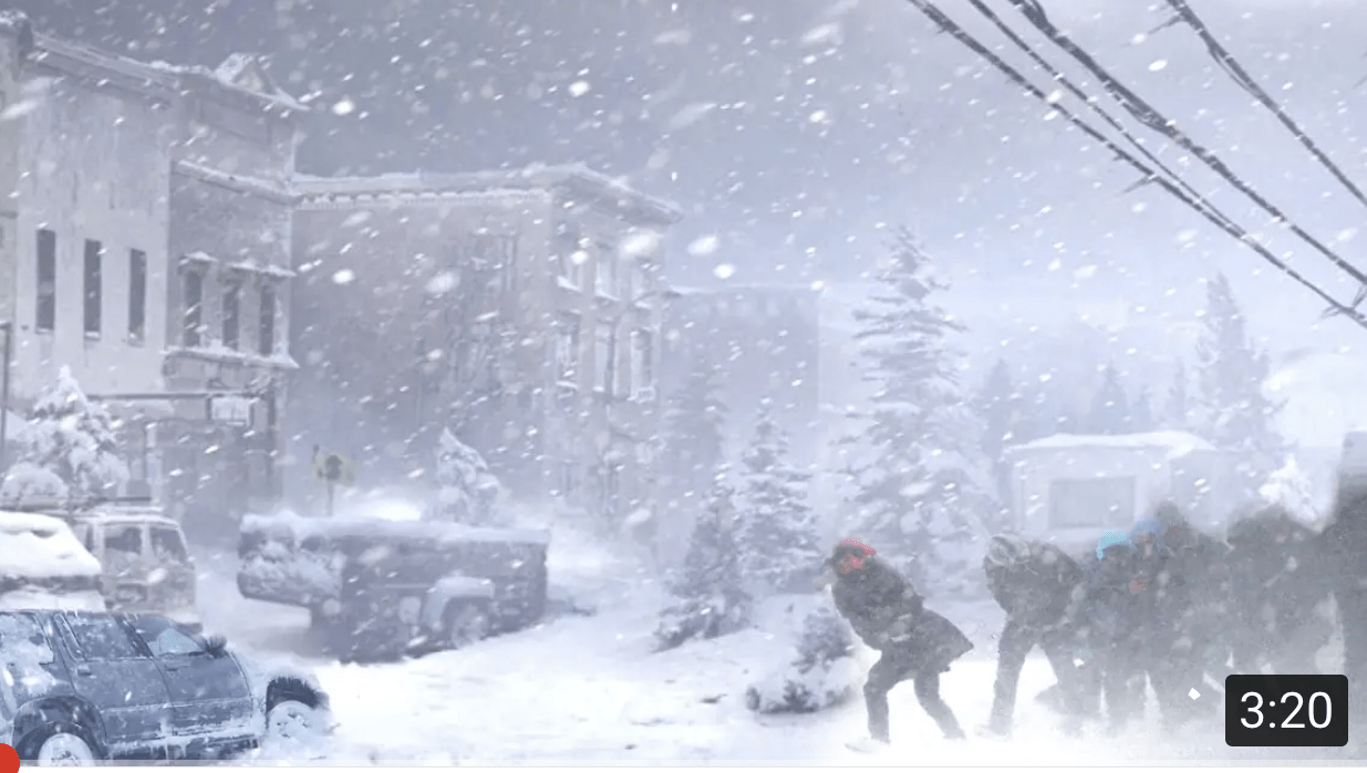 拜登|残酷的雪景，惨兮兮的美感