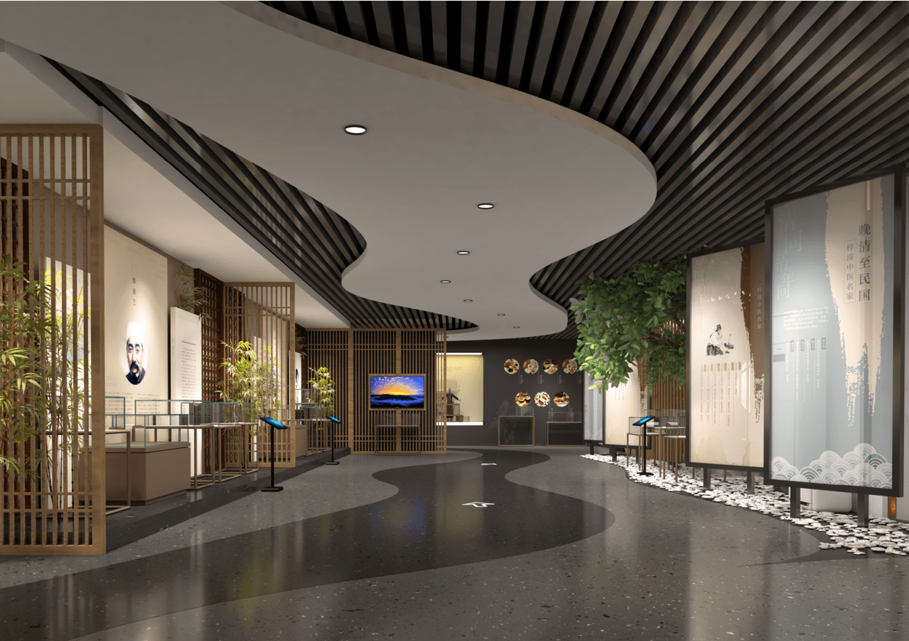 宽创国际作品 | 梓潼县民俗文化创意园 中医药文化馆与书画艺术馆