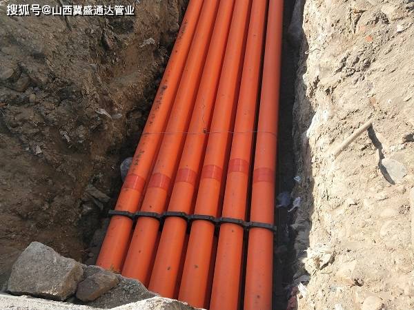 原创关于山西mpp电力管的施工细节山西冀盛通达山西各个mpp管工地现场