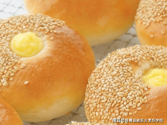 温度|日式芝麻红豆包｜香甜柔软