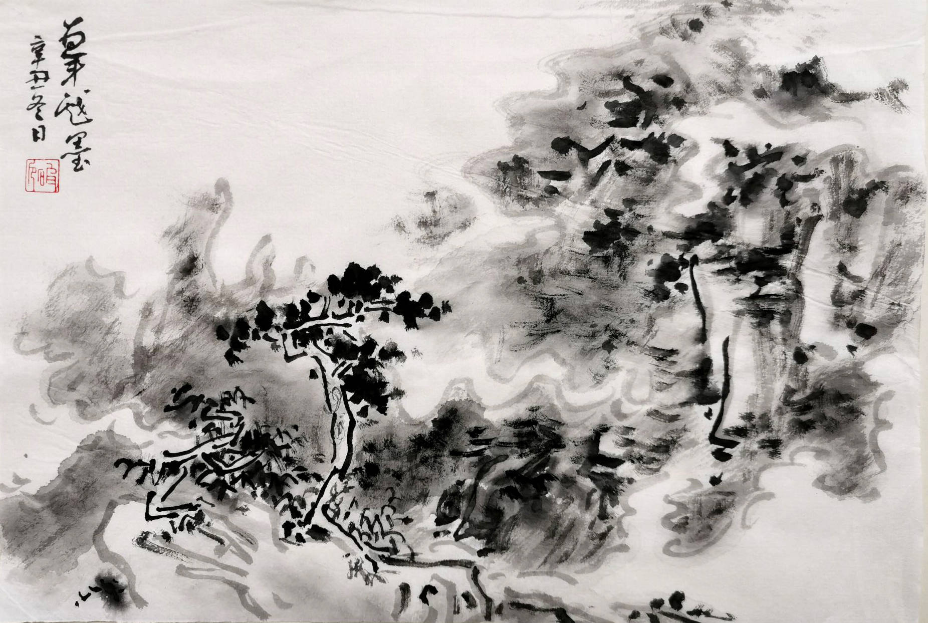 山水画|中国画 | 安为年山水画作品赏析