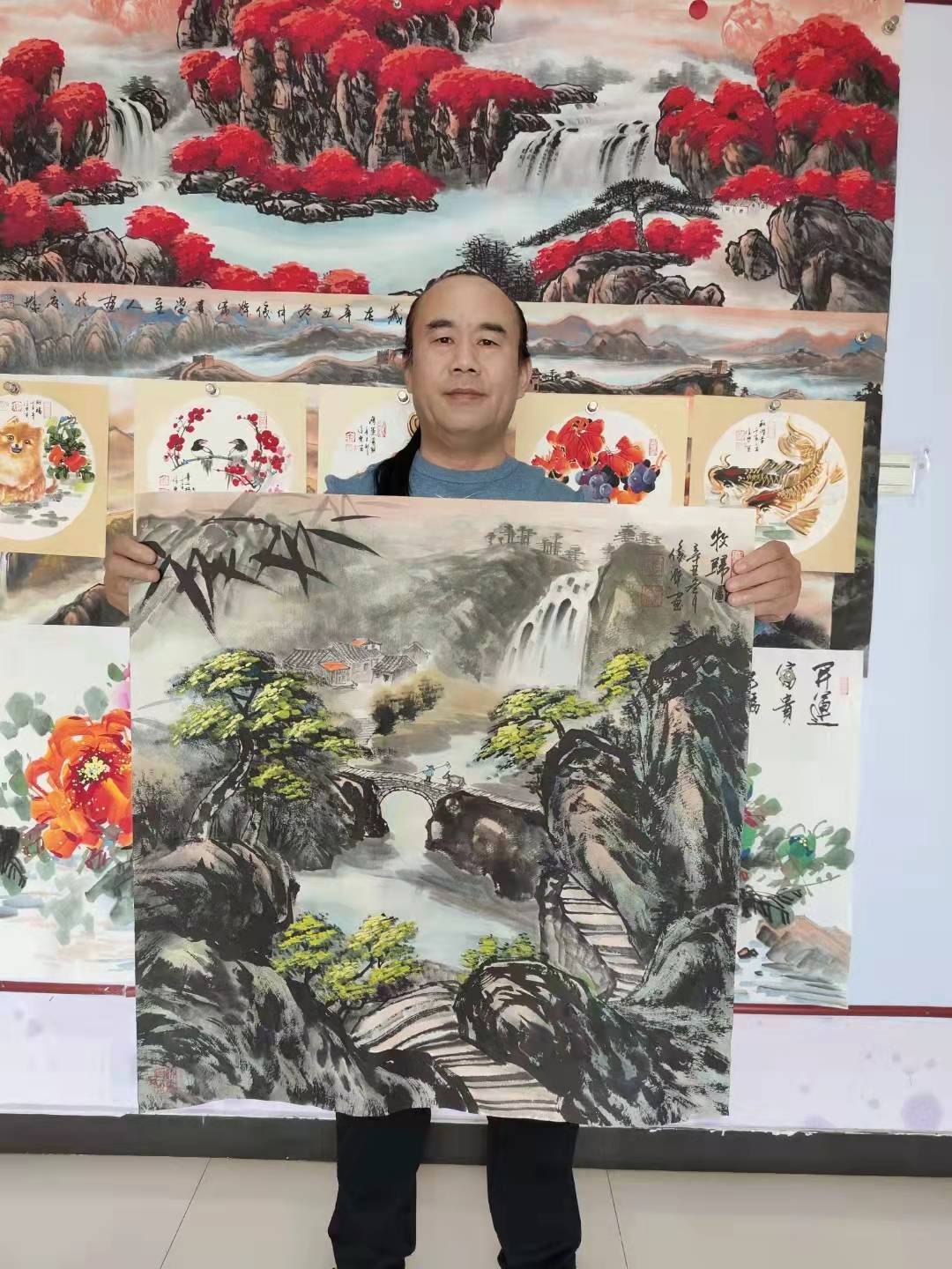 当代实力派画家李俊杰