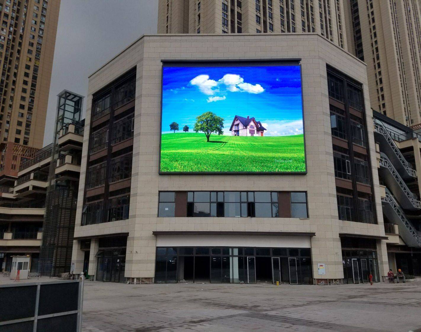 深圳led大屏幕电子显示屏安装比率计算方法