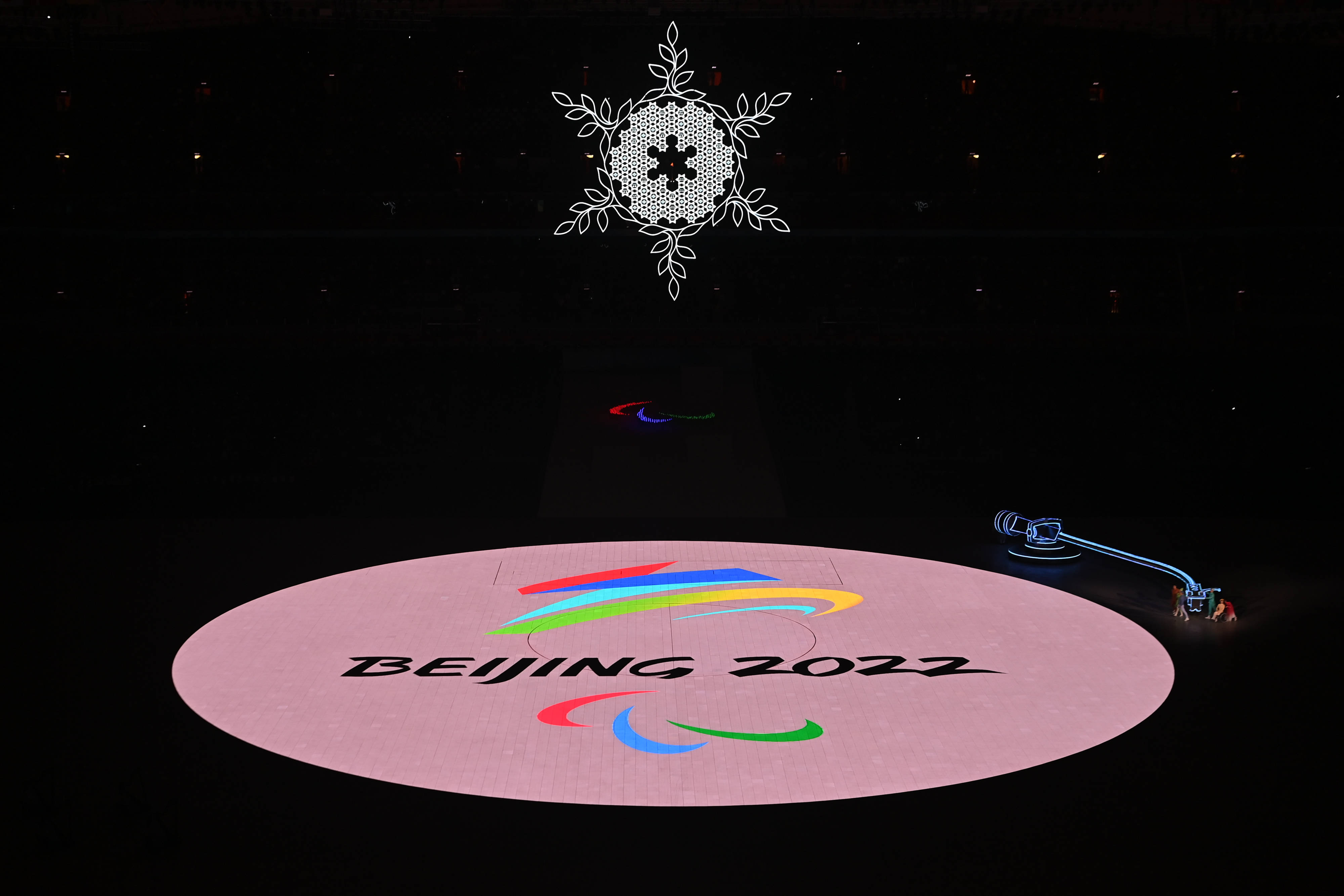 北京冬季残奥会标志图片