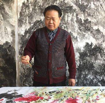 山水画家曹来宾作品赏析:笔墨苍润,峰峦叠嶂