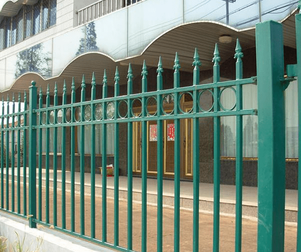 锌钢铁艺围墙护栏a白水锌钢铁艺围墙栏杆a小区围墙护栏厂家