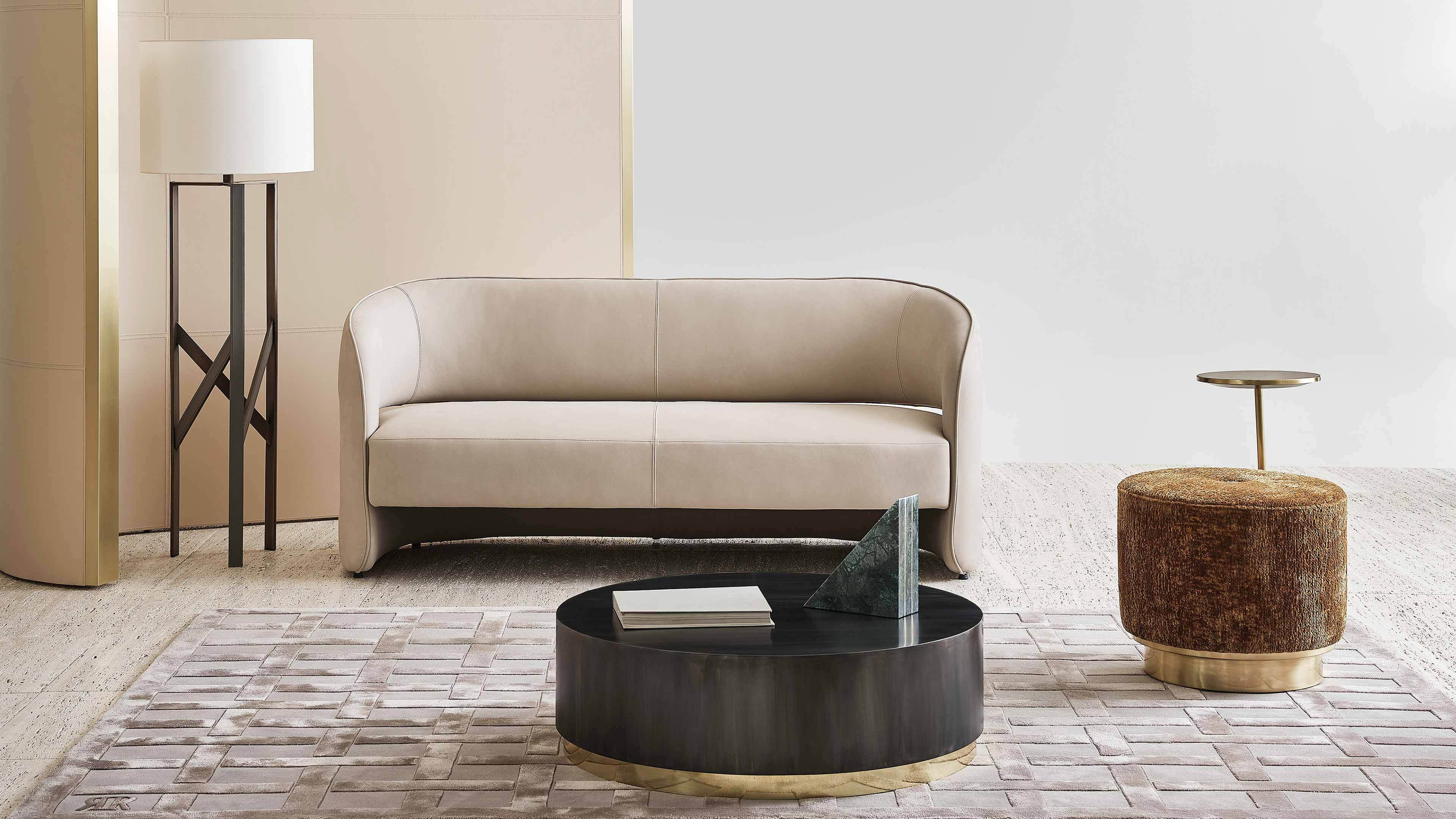 rugiano沙发:以纯手工的锻铁技术,雕刻出简约优雅品质_家具_软垫_风格