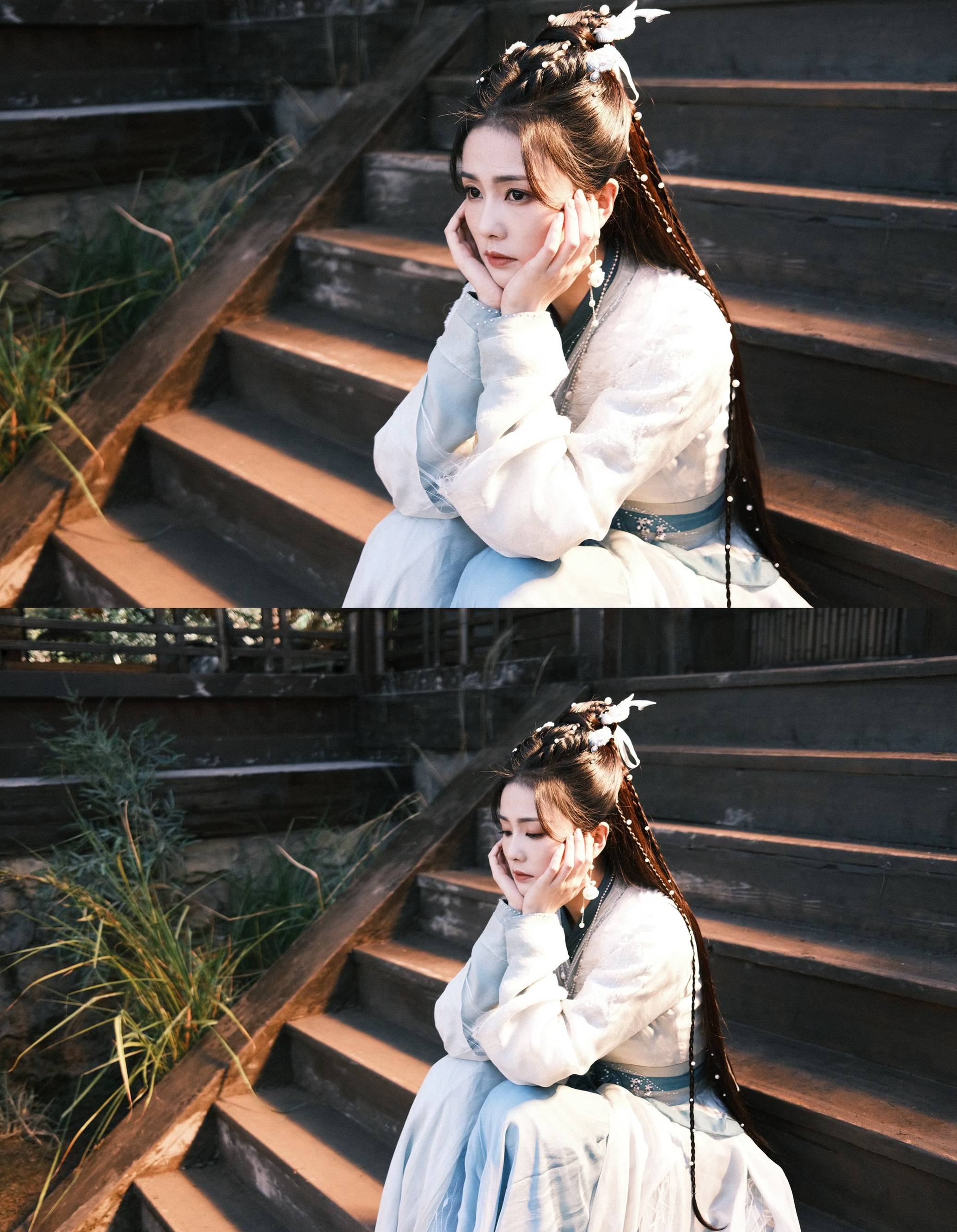 白鹿杀青分享古装剧照恬静秀美 晒手写信不舍告别