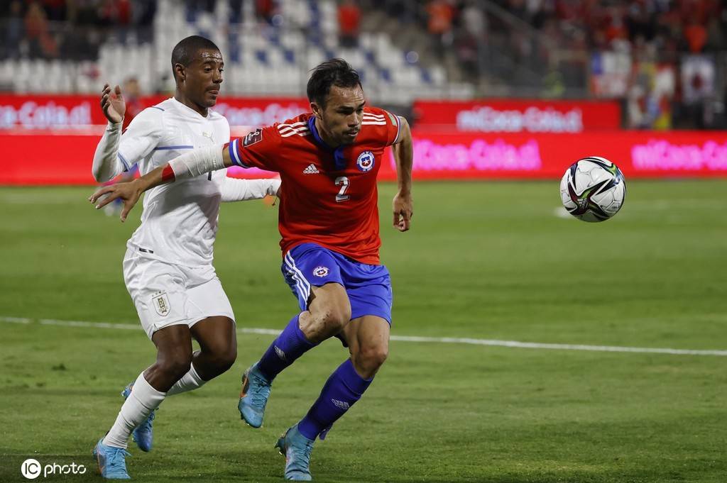 2022世界杯预选赛南美区第18轮智利02乌拉圭