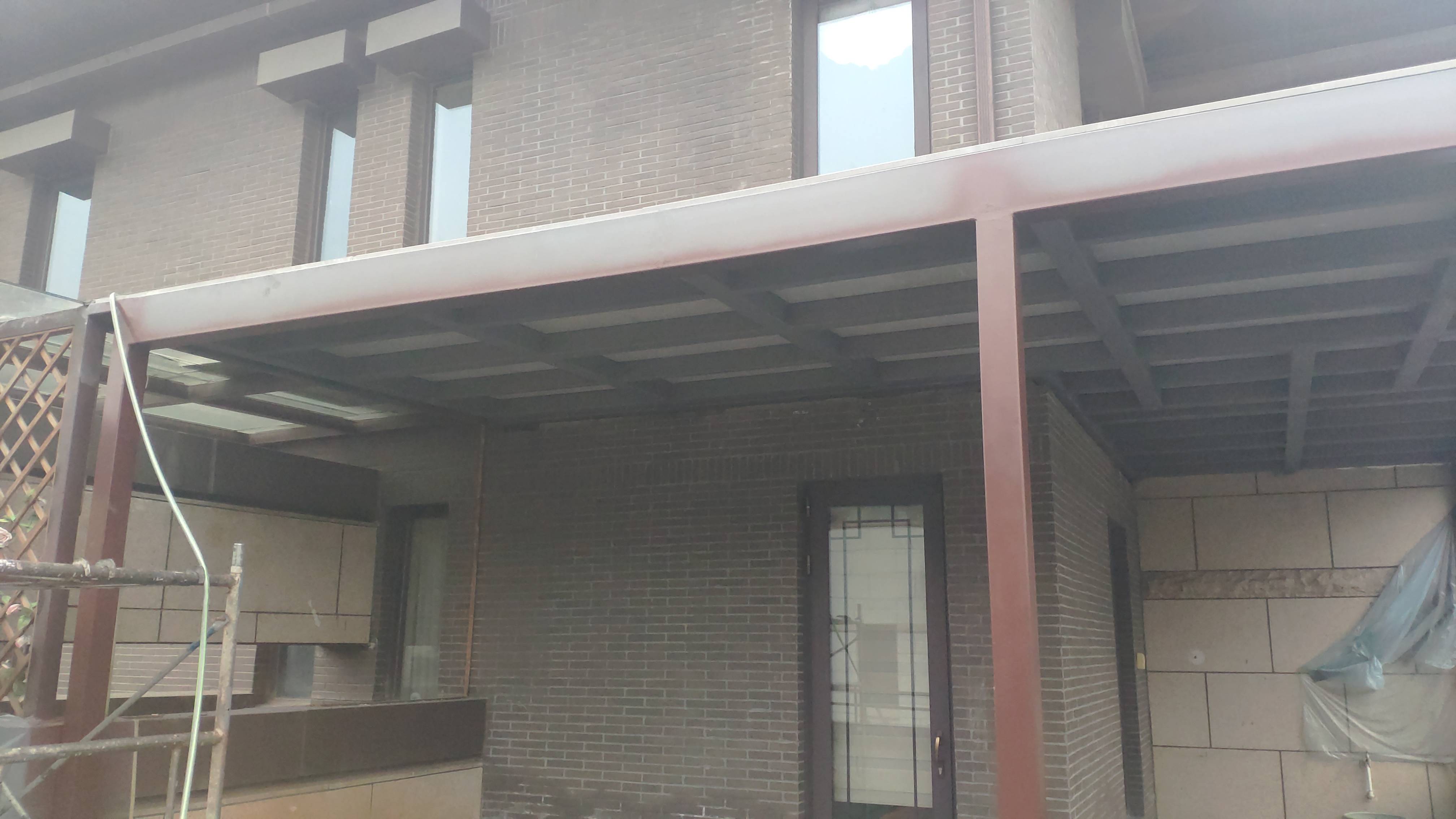 洛阳想封实顶隔热阳光房屋顶施工完整流程，打造别墅休闲书房茶室