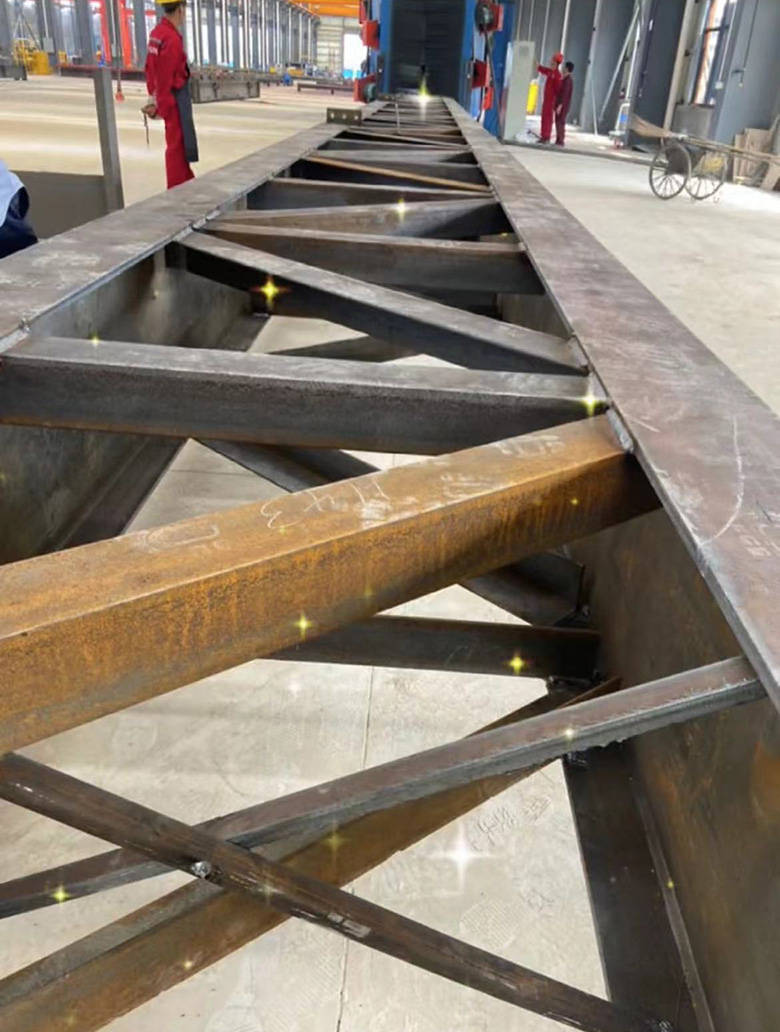 h型钢结构除锈抛丸机