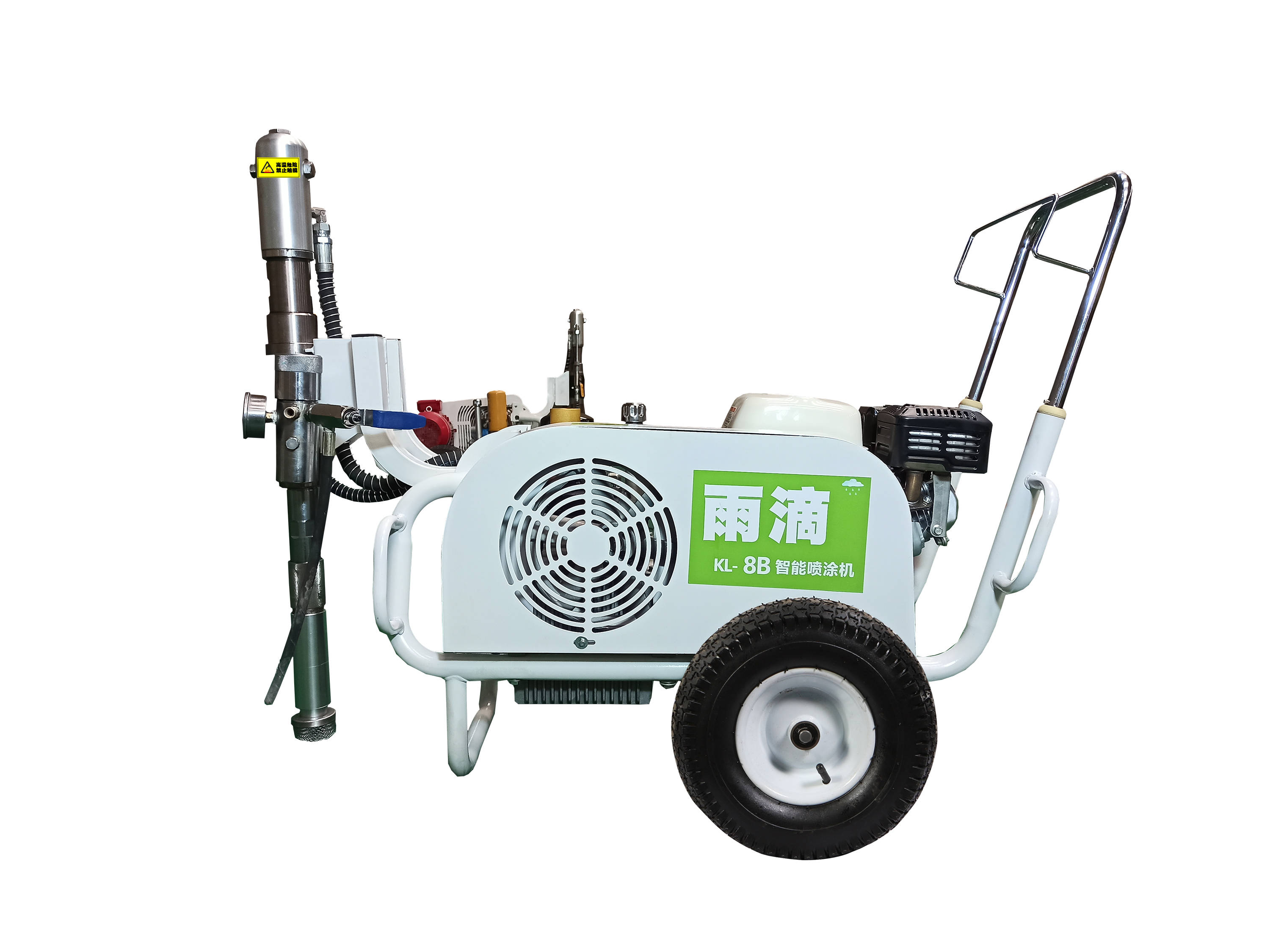 雨滴喷涂机喷涂机不上料也不吸气怎么处理