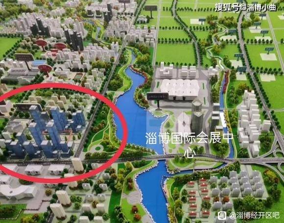 拥河发展开始发力孝妇河两岸城市设计淄博国际会展中心