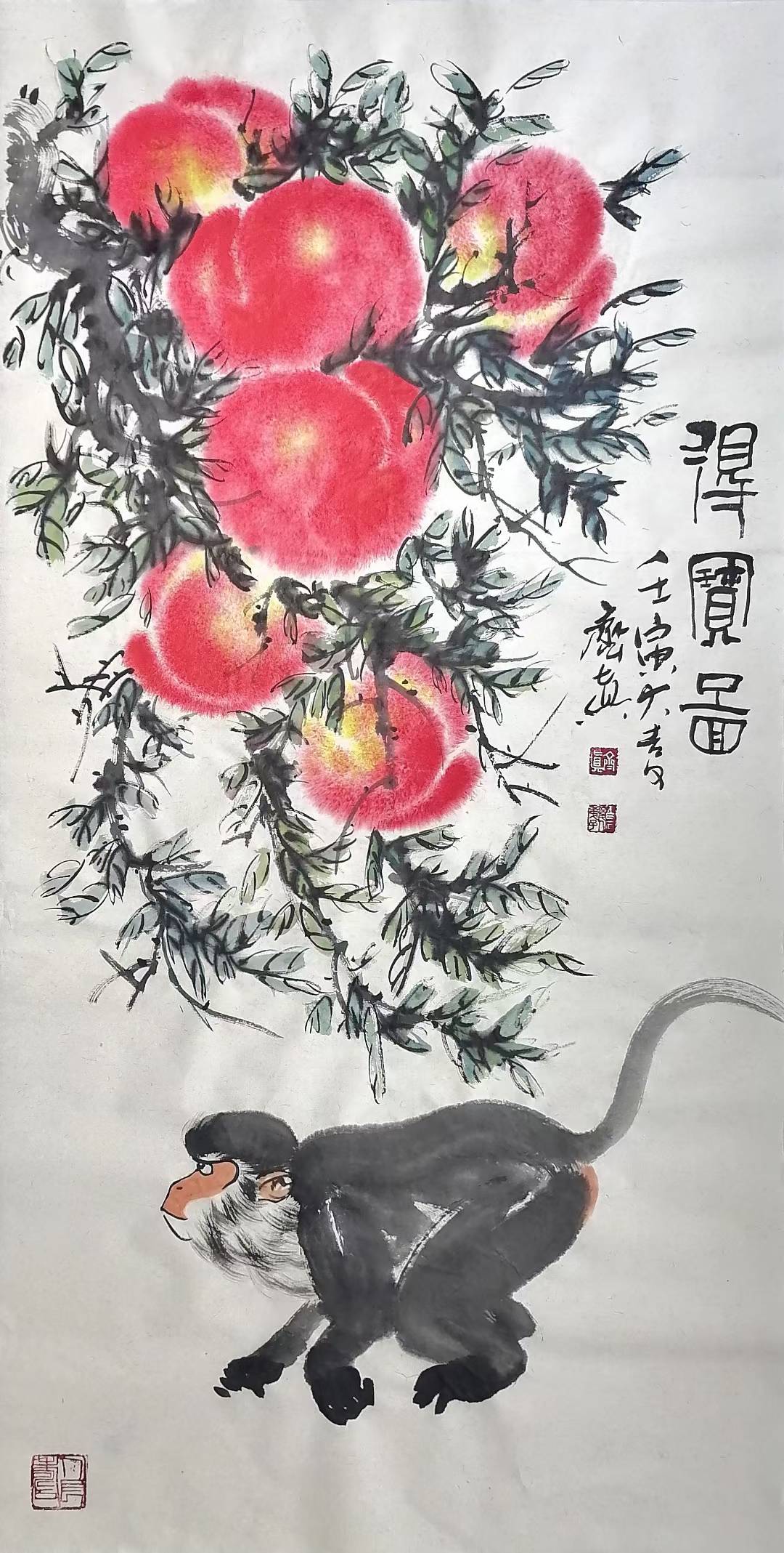 江南画桃人_画家齐真