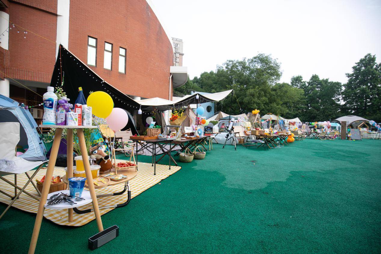 勇敢独立夜星空狂欢会南京市南外附属幼儿园成功举办帐篷节主题活动