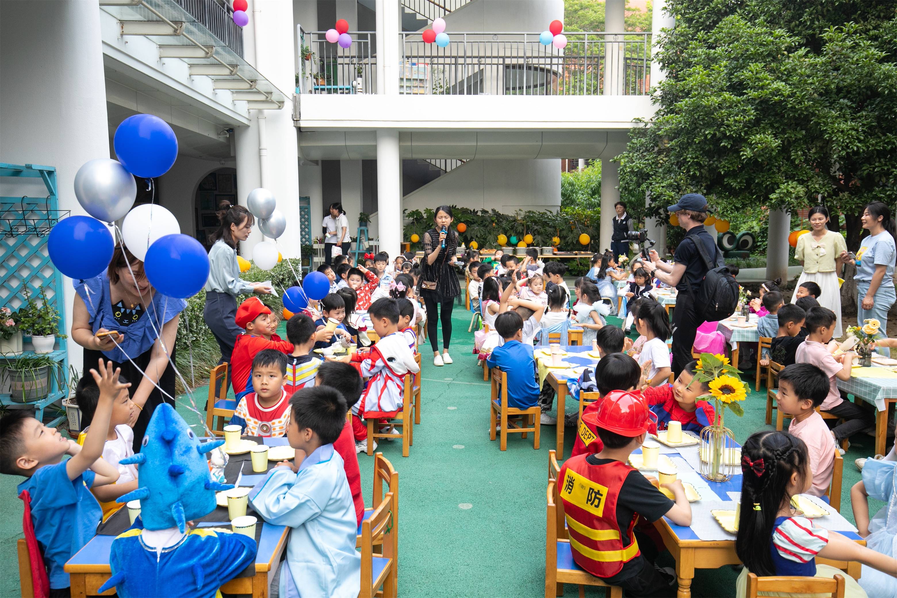 勇敢独立夜星空狂欢会南京市南外附属幼儿园成功举办帐篷节主题活动