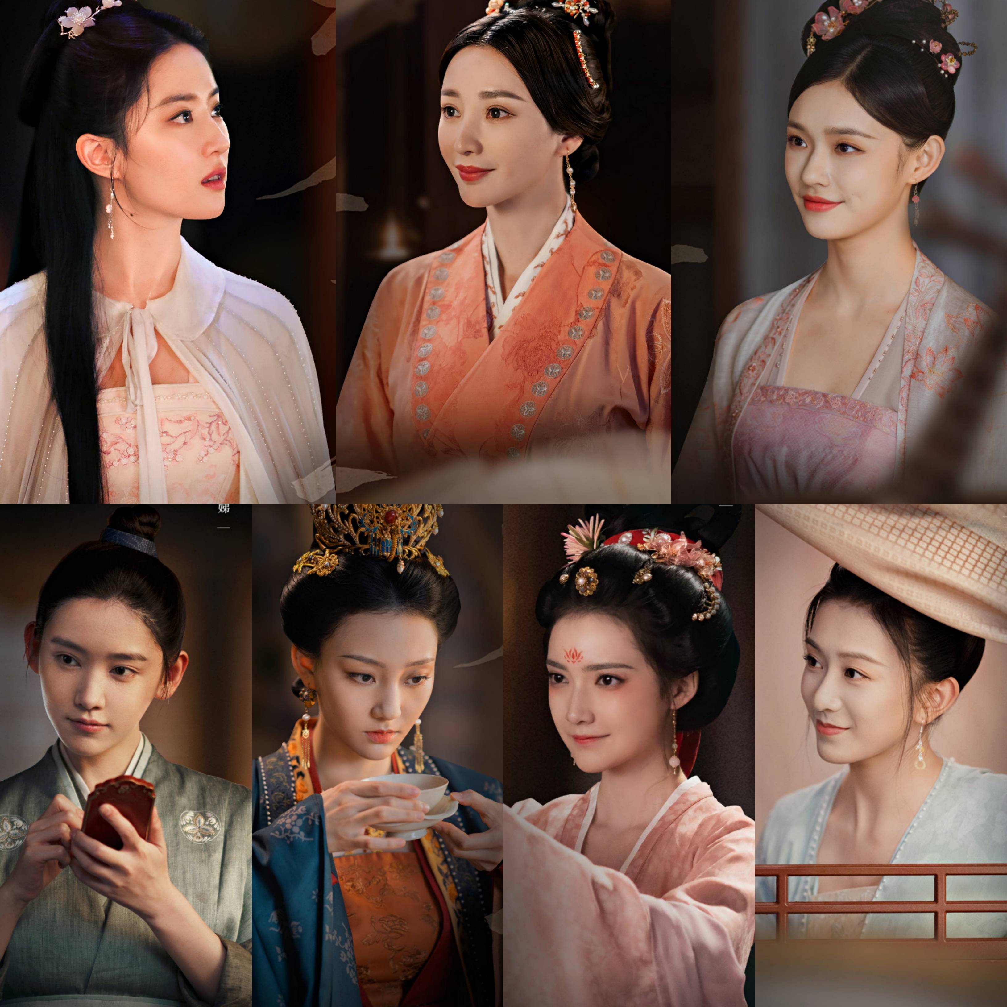 原创梦华录不负众望堪称颜值盛宴七大美女各有千秋