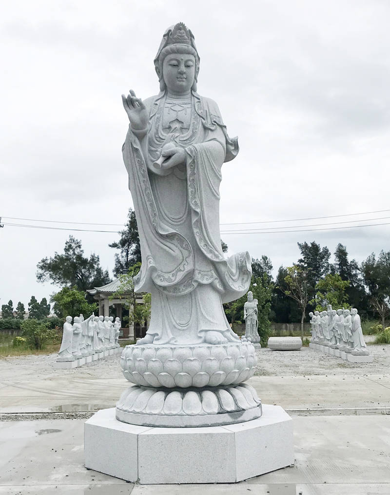 观音佛像雕塑图片大全