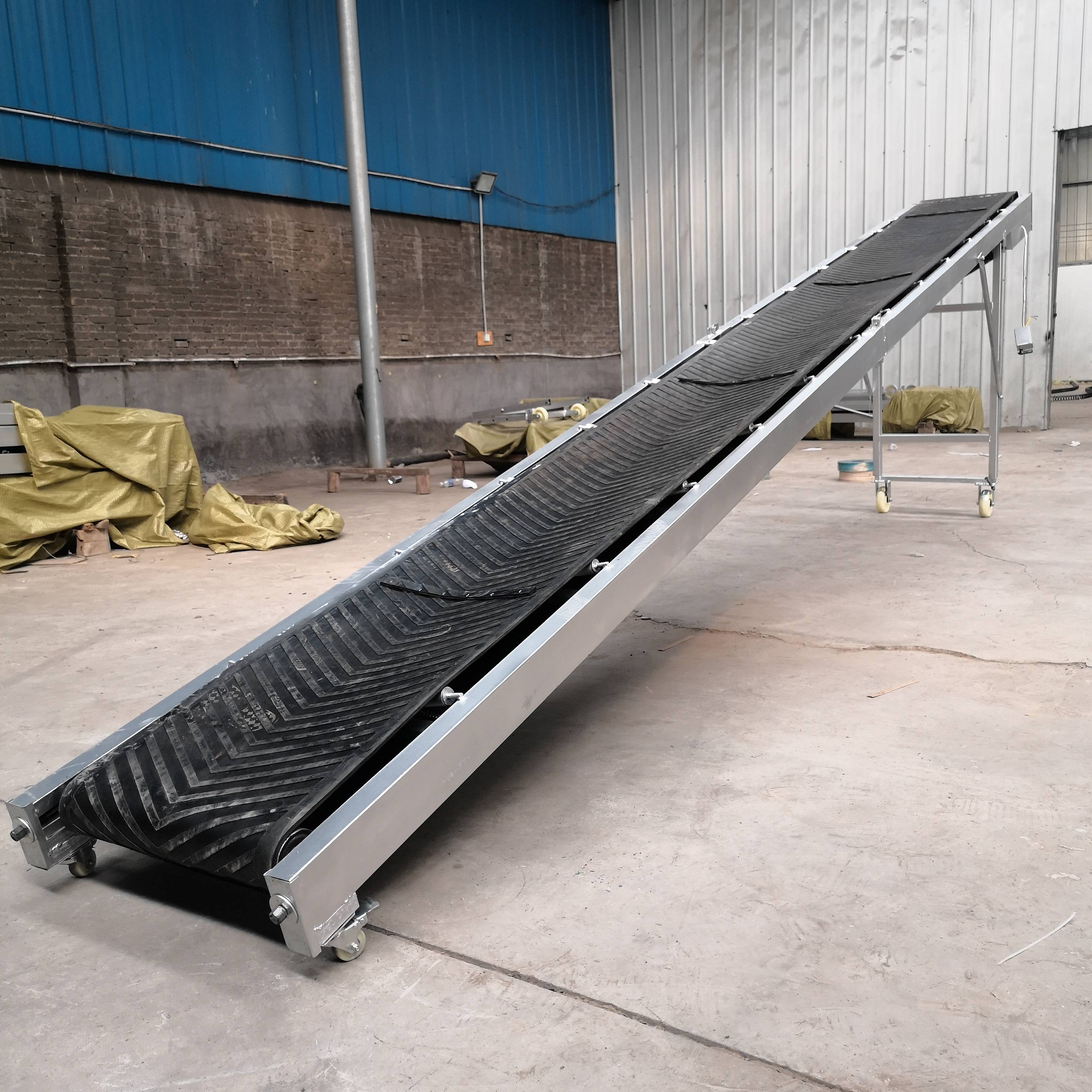 折叠式皮带输送机组成与使用范围