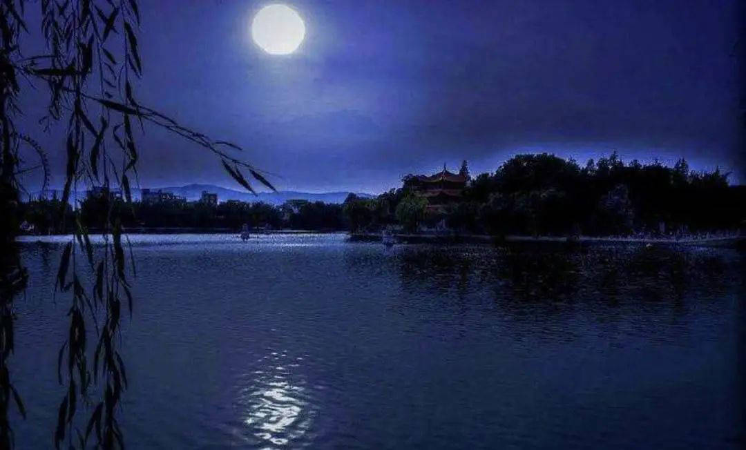 月夜意境美图图片