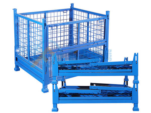 可折叠钢制料箱的使用优点