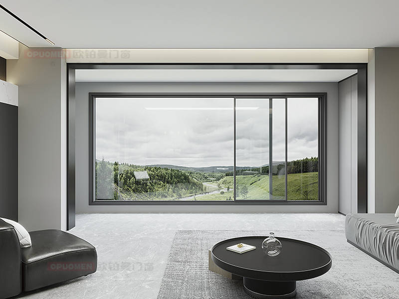 高端门窗618年中盛典|欧铂曼新品全景窗系列,给你无边界视野享受_mm_