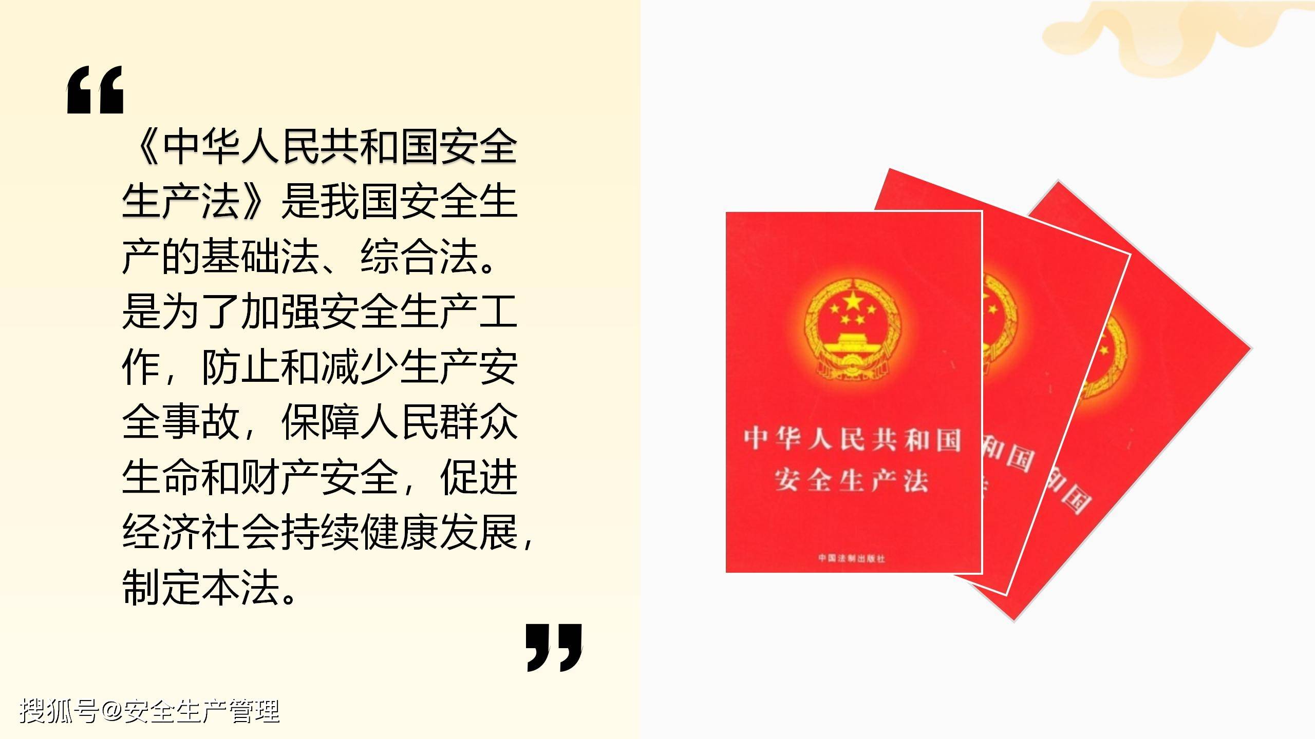 新安全生产法解读81页