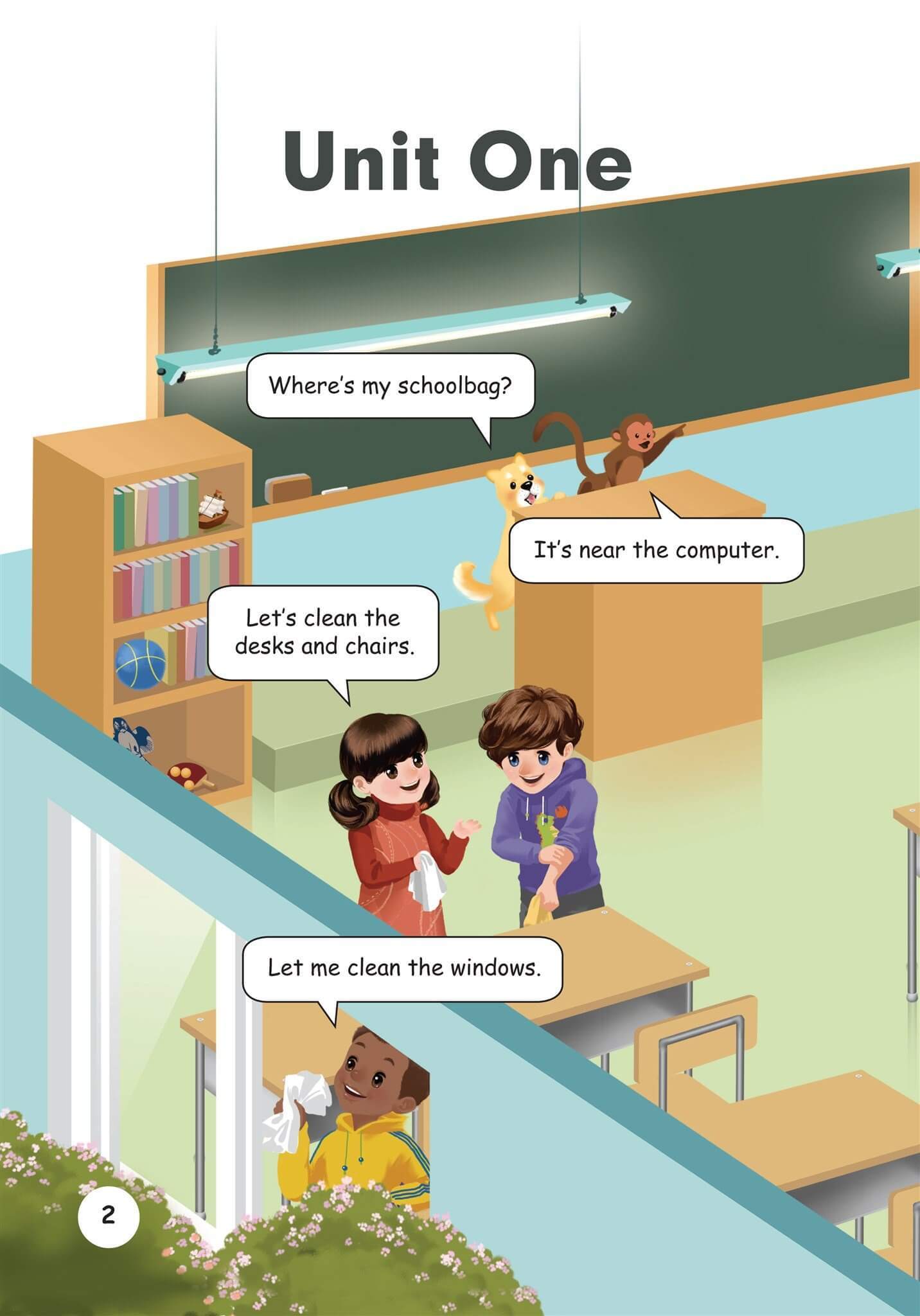 如需获取人教版pep四年级上册英语电子课本 在线点读机,请关注微信