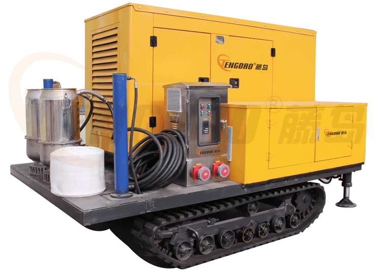 履带式全地形一体化泵车 1000方2000方3000方移动防