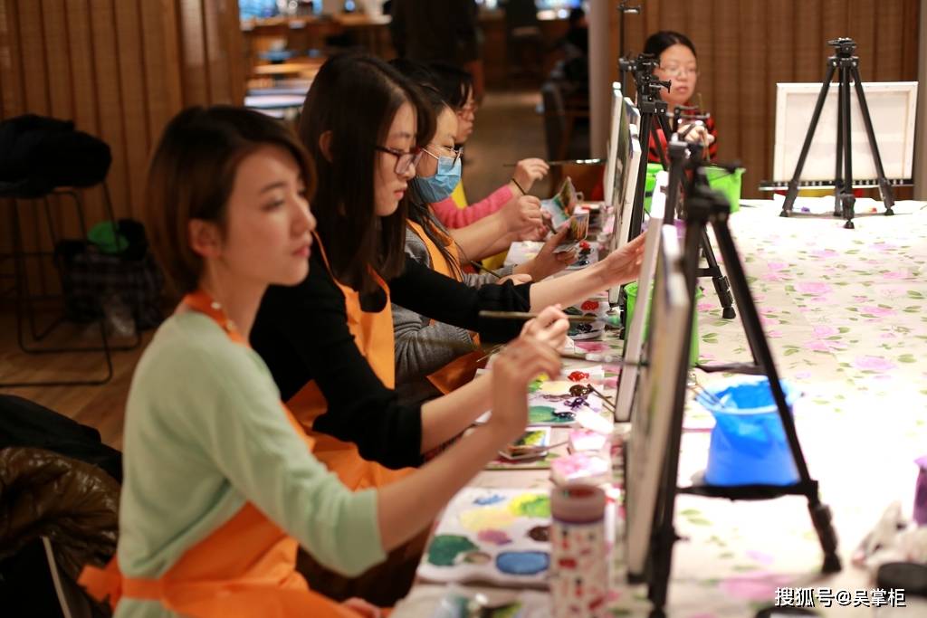 疫情过后适合企业工会社区街道团建的diy活动方案专辑零基础画油画