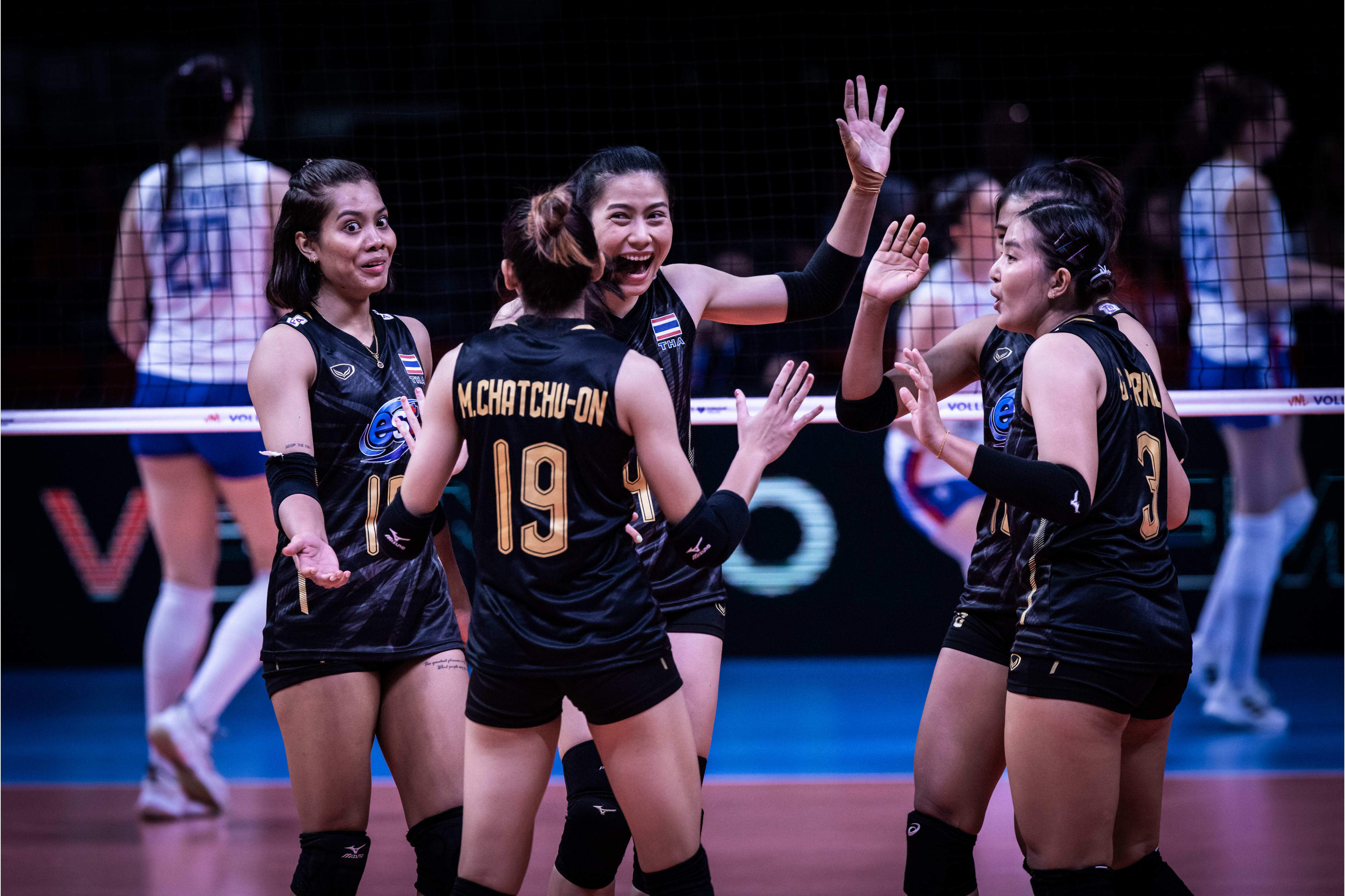泰国女排八强命悬一线2022年vnl第三周参赛名单