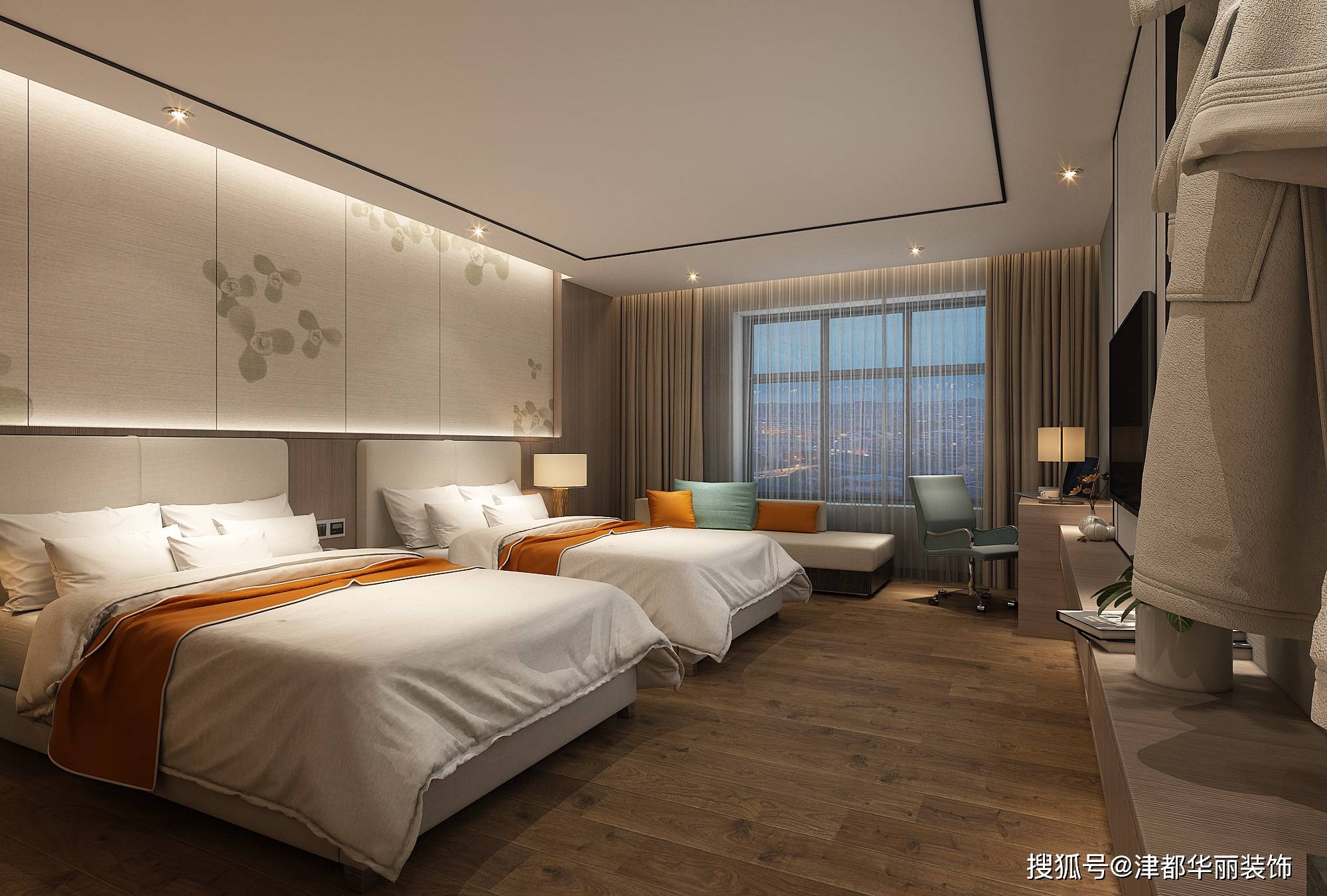 标间设计效果图标间设计效果图大床房设计效果图返回搜狐,查看更多