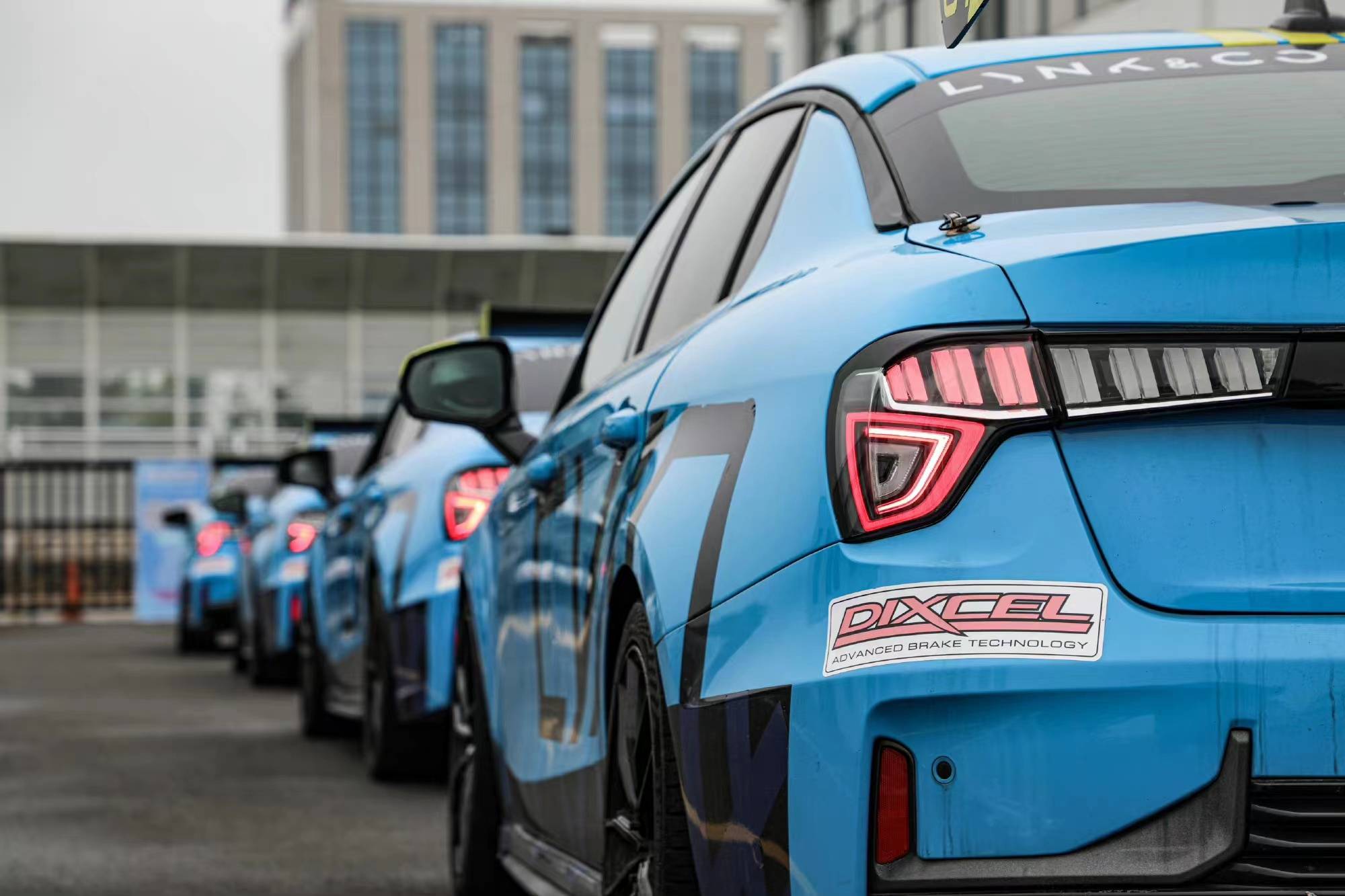 合法的改装车领克03cyan