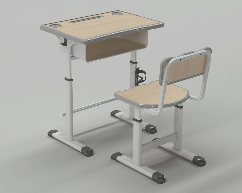 重庆国翔创新教学设备互动课桌椅