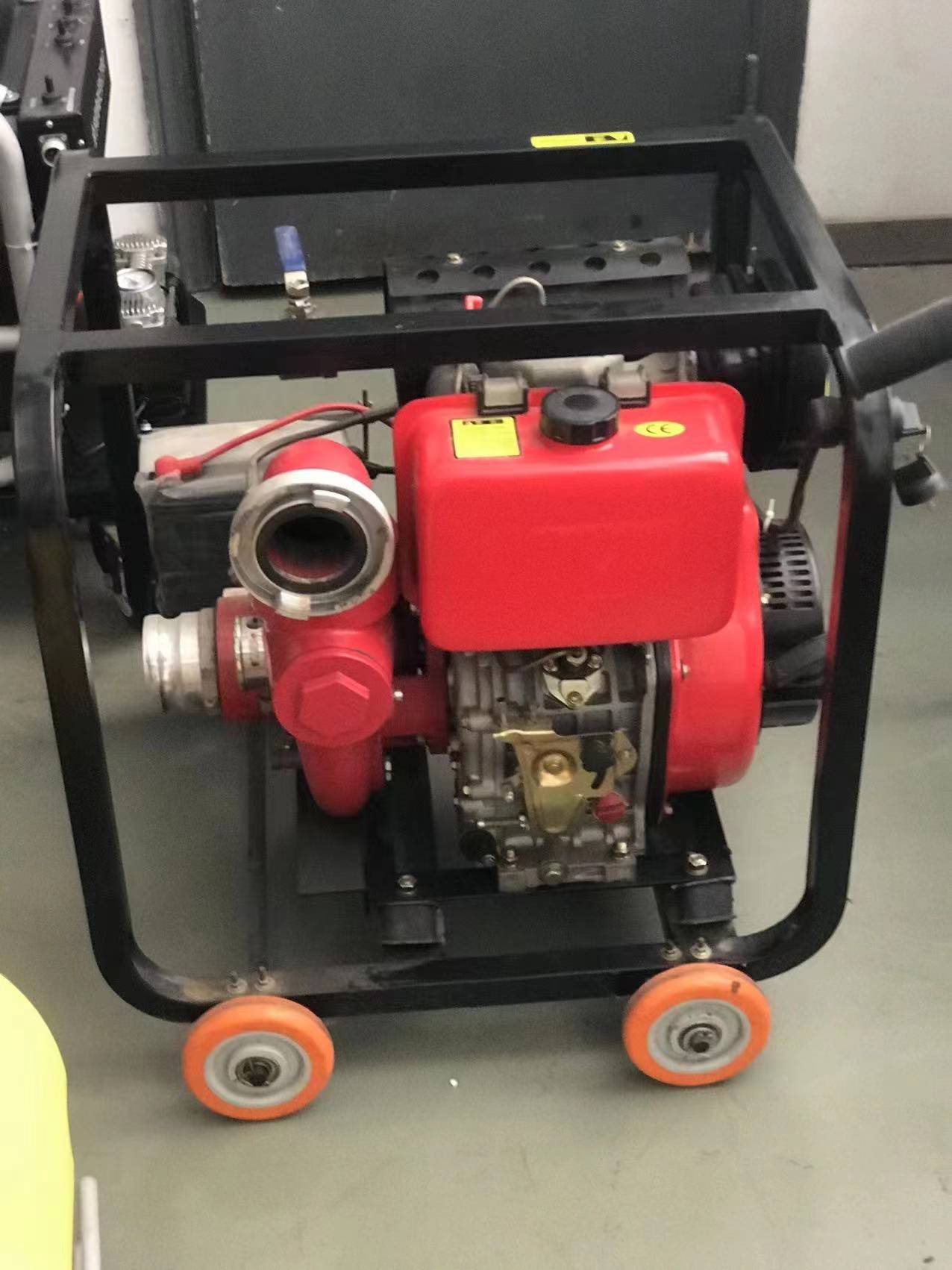 应急抢险移动式消防泵3寸高扬程柴油手抬泵_水泵_真空泵_系统