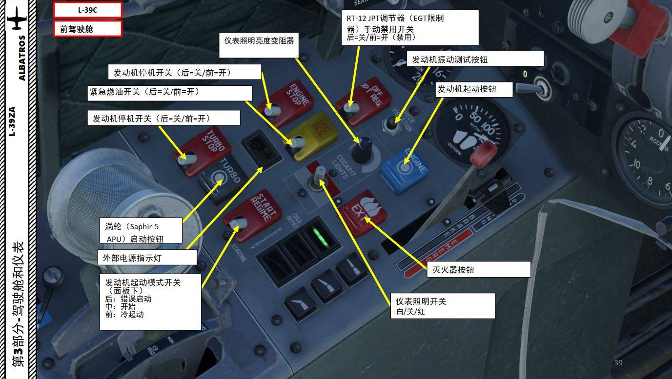 飞机驾驶舱按钮图解图片