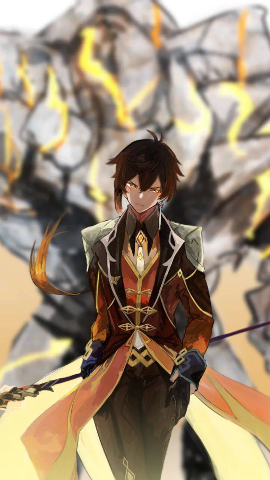 《原神》角色壁纸专题丨钟离_客人_小伙伴_知识