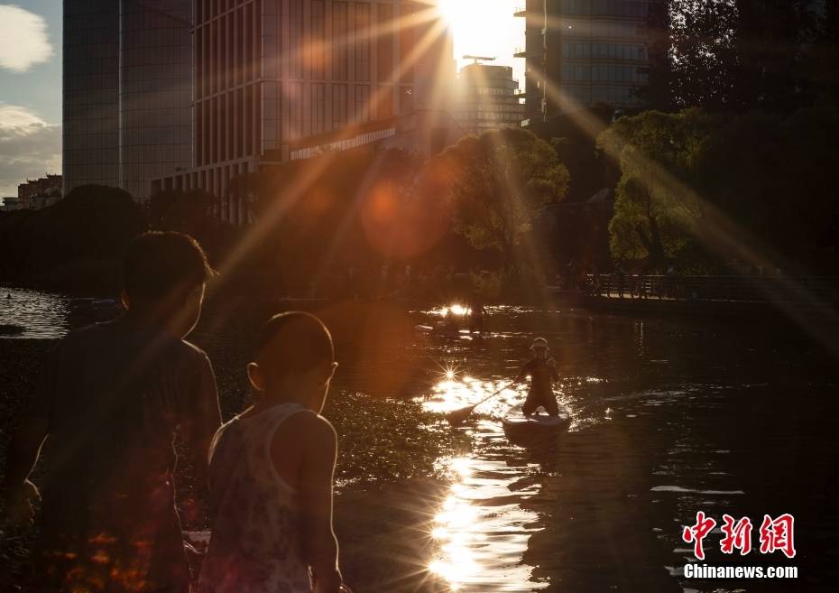 北京市民伏天亲水消夏-搜狐大视野-搜狐新闻