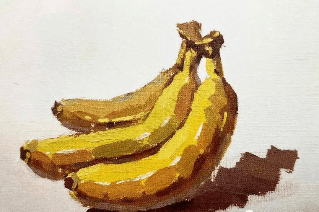 色彩静物香蕉刻画步骤教学美术联考色彩静物