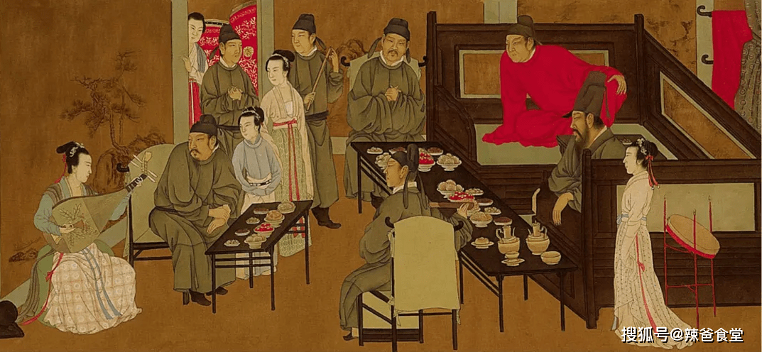 古代人请吃饭特别有意思,从早上天刚亮吃到太阳下山,再到半夜.