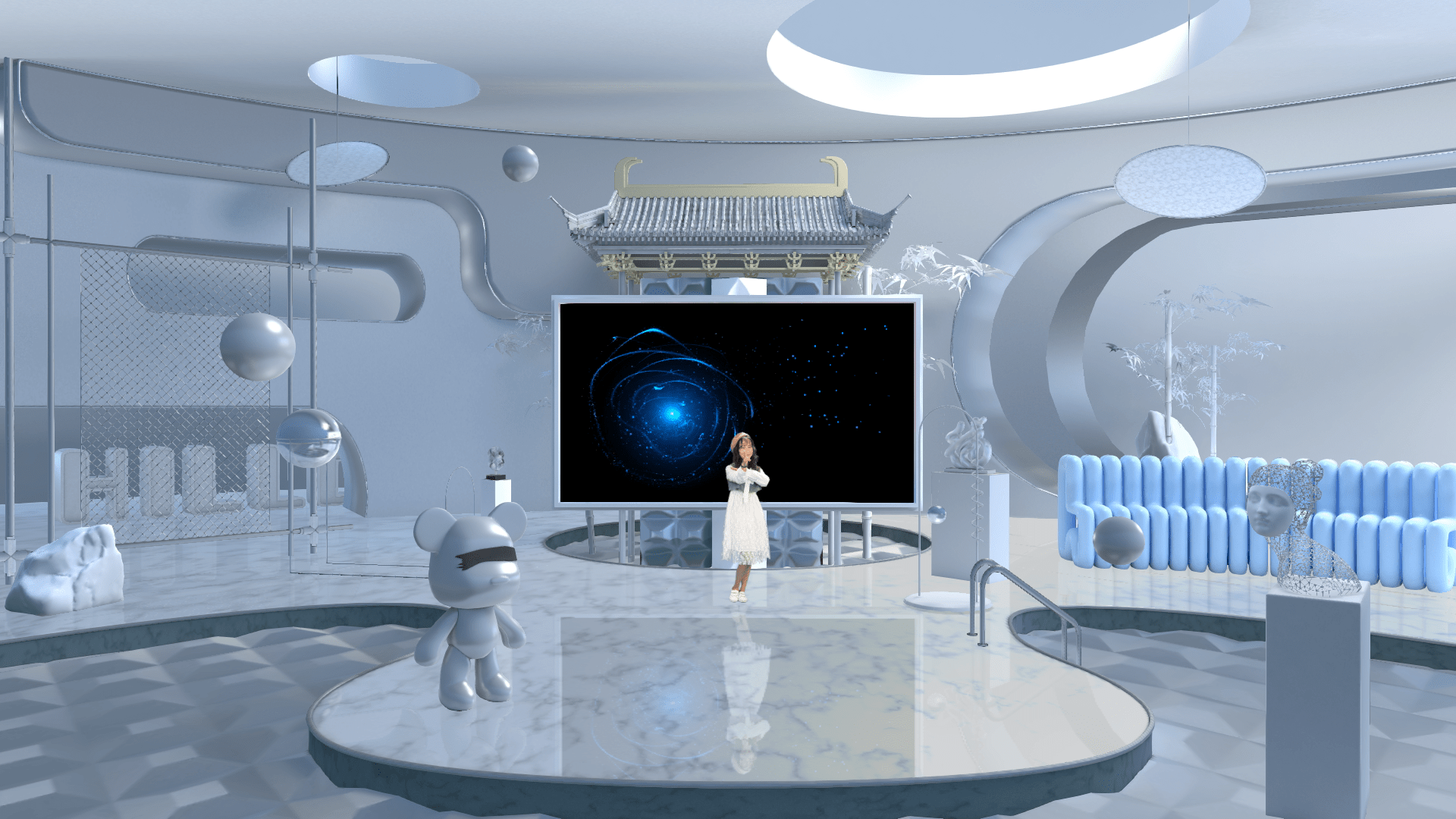 企业直播必备设备清单—企业直播间快速搭建_场景_虚拟_效果