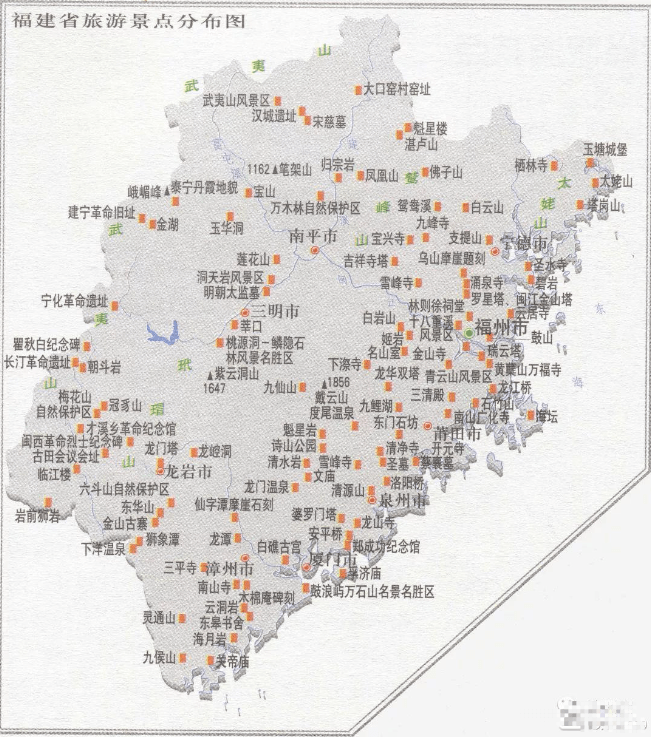 中国各省份旅游景点介绍