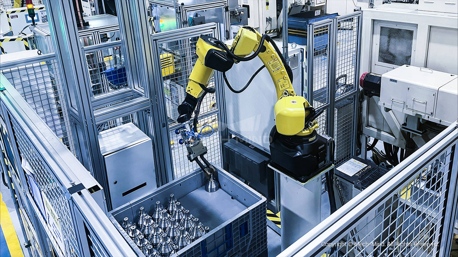 梅卡曼德高精度结构光工业3d相机mech-eye pro全面升级_应用_物体