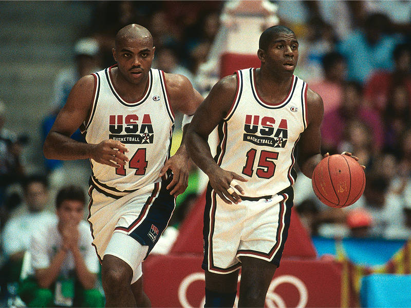 梦一队30年前奥运夺金,场均净胜43.8分无敌_职业球员_1_cba